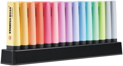 zvýrazňovač STABILO BOSS ORIGINAL Pastel